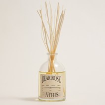에이디스 드레스룸 옷장 디퓨저 120ml 천연아로마, 프리저브드 플라워(천일홍) 2p, 디어로즈 디퓨저