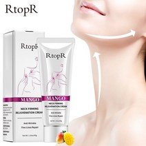 RtopR 넥 퍼밍 링클 리무버 크림 회춘 스킨 화이트닝 보습 모양 뷰티 케어 제품, 한개옵션0
