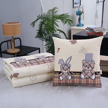 허그 이불 투웨이 등받이쿠션 등쿠션 사무실 접이식 매트 에어컨 낮잠베개 피 기 차량탑재내 2in1 3832947233
