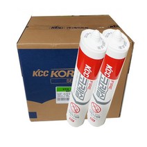 코레실 방화용 실리콘 QS119R 화재지연 방화구역 300ml 박스 25입, 흑색