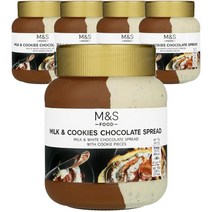 영국 막스앤스펜서 밀크 & 쿠키 초콜릿 스프레드 400g, ５개　(개당 13,000원 - 코드215p)