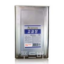 대상 고과당 25kg / 무배, 1개