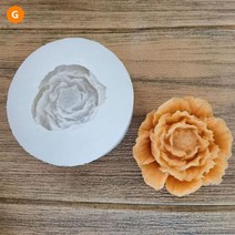 다육 식물 캔들 실리콘 몰드 금형 모양 틀 입체 모양틀 꽃 냄비 콘크리트 석고 시멘트 질 DIY 아로마 접착제, G