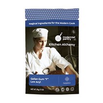 Pure Gellan Gum F - Low Acyl ⊘ Non-GMO Vegan OU Kosher Certified - 50g/2oz, 1