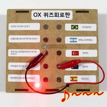 창의력 OX퀴즈 회로판