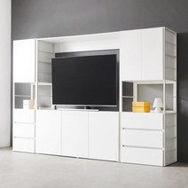 e스마트 월플렉스 높은 TV장 티브장 수납 거실장 1800, 선택:월플렉스