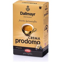 Dallmayr 달마이어 크레마 크레마 Prodomo 커피 캡슐 (6 x 16개) 독일
