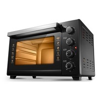 미니 오븐 렌지 전자 컨벡션 전기 1600W 스테인레스 스틸 공기 회전 빵 피자 베이킹 35L 용량 베이커 바베큐 요구르트
