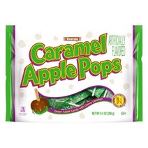 Tootsie Pops 투시팝 카라멜 애플 팝 막대 사탕 266g 투시롤 Caramel Apple, 1개