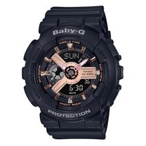 [AK PLAZA] [BABY-G] 따뜻한 메탈컬러 로즈골드 BA-110RG-1ADR