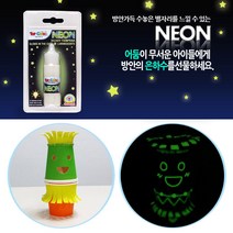 elco 키즈맘 토이컬러 네온 야광물감 25ml pro
