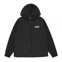 VOLCOM 패커블 컴포트핏 바람막이 자켓 블랙