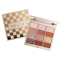 스틸라 매트 앤 메탈 아이섀도우 팔레트, 12색, 3개