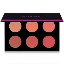 SHANY 크림 컨실러/카모플라주 컬러 보정 팔레트 - 레이어 2 - 6겹 미니 마스터피스 컬렉션 메이크업 세트용 리필 샤니, WARM BLUSH