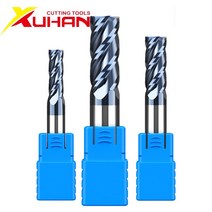 HRC50 1 2 3 4 5 6 8 10 카바이드 엔드 밀 밀링 절삭 공구 합금 텅스텐 스틸 커터 엔드밀 CNC 기계, 1X4DX50L-4F, 1pcs
