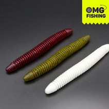 오마이갓피싱 무야호링거 4인치 소프트베이트 스트레이트웜 플로팅 고비중 루어낚시 국내생산, RGMYH4 - 1