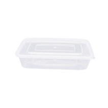 내열 도시락용기 (500A) 50개 배달용기 도시락용기 탕용기 일회용기 포장용기, 1개