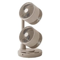 서큘레이터 4WAY 좌우 목 흔들기 온풍기 의류 건조 히터 에너지 절약 냉온풍기, 멀티 타입, B. 포그 베이지