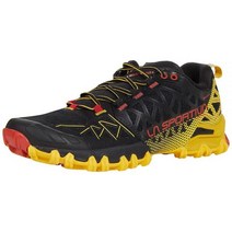 La Sportiva 남성용 Bushido II GTX 트레일 러닝화 블랙/옐로우.