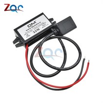 dc-dc 12v 5v 3a 15w 자동차 전원 변환기 마이크로 미니 usb 스텝 다운 전압 전원 공급 장치 출력 어댑터 저열 자동 보호, 여성 USB