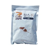 잡스스톰 쥐퇴치 알약 박멸 살서제 다가구주택 음식점 플로쿠마펜 500g, 4개