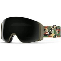스키 보드 고글 스미스 4D 매그 스노우, 크로마팝 썬블랙, 알더 지오 카모