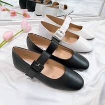 [슈슈슝] 도로시 벨트장식 스트랩 플랫