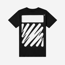 오프화이트 웨이브 다이애그 슬림 숏슬리브 티셔츠 블랙 Off-White Wave Diag Slim S/S T-Shirt Black 남성 반팔티셔츠