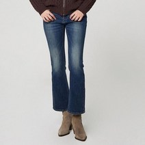 버커루 여성 부츠컷 M톤 하이라이트 데님팬츠 청바지(B215DP753P)