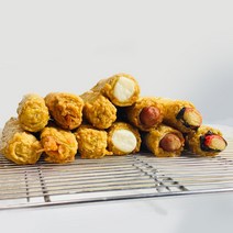 산아푸드 명품 수제 어묵바 통새우 통소시지 어묵바 미니 어묵 핫바 오뎅, 수제 치즈 어묵바 500g