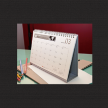 2023년 탁상용 카렌다 맞춤제작 200개(디자인포함)