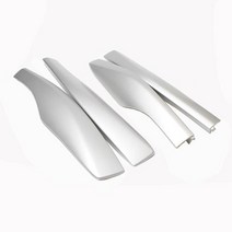 루프랙 가로바 루프박스 4pcs 루프 수하물 랙 가드 실버 컬러 plasitc 커버 교체 렉서스 RX350 rx450h에 2010 2012 2013 2014 2015 액세서리루프