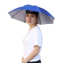 전기킥보드 휴대용 비 우산 모자 육군 녹색 Foldable 야외 Pesca 태양 그늘 방수 캠핑 낚시 쓰고 있죠 비치, 09 Royal Blue