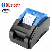 영수증프린터 스캐너 58mm pos 프린터 블루투스 usb for mobile phone android ios 열 영수증, USB 블루투스, 우리 플러그