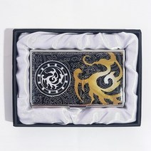 한국 전통 자개 나전칠기 명함케이스 명함집 삼족오 외국 선물 기념품 답례품, 1개