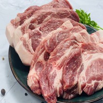 테이블센스 목살 보리먹인 캐나다산 냉장 돼지고기 통 수입목살 캠핑고기 1kg, 1개