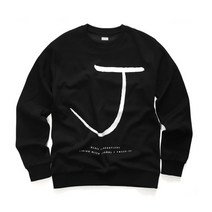 [지미코브리코] jimiko blico crown j sweatshirt black 맨투맨