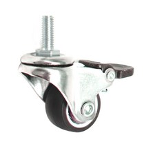 셀비트 소형 경량 무소음 캐스터 바퀴 1인치 볼트브레이크형