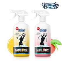 포멀비 딥클린 풋샴푸 발냄새제거제 복숭아향+레몬향, 단품, 단품