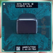 인텔 코어 2 듀오 T9550 SLGE4 2.66 GHz 듀얼 CPU 프로세서 6M 35W 소켓 P