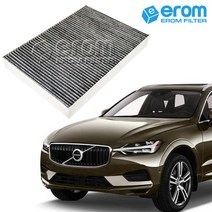 이롬필터 CUK34003 프리미엄 활성탄 볼보 에어컨필터 VOLVO, 1개, XC60 2세대 2.0 T6 (17년~)