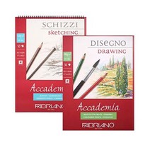 파브리아노 아카데미아 드로잉 스케치북, AC02 제본형 A4 스케치용 120g 50매