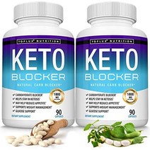 천연 케토시스 다이어트1800 mg 흰색 강낭콩 추출물 함유로 풍부한 섬유질 천연 다이어트, 2bottles