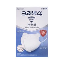 크리넥스 소형 KF80 어린이 입체형 마스크 10매 x1개, 단품, 10개
