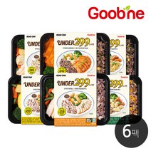 굽네 UNDER299 도시락 6종 맛보기세트