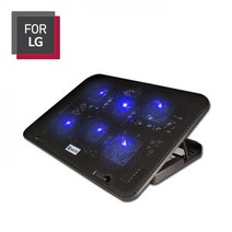 (FOR LG 노트북쿨러받침대 LGC-S2 (블랙 노트북쿨러받침대/블랙