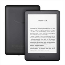 이북 리더기 전자책리더기 EBOOK리더기 전자북 단말기 전면 조명이 내장된 완전히 새로운 킨들 블랙 2019 버전 4GB, 전자책 리더+케이스 세트, 검은색