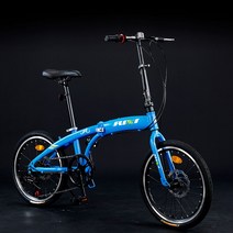 자전거 접이식 미니벨로 MTB형 출퇴근 엠티비 접이식 입문용 휴대용 가벼운 운동 소형 출근용 20인치, 20인치기어변속하이엔드디스크브레이크블루