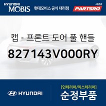 캡-프론트 도어(앞문) 풀 핸들 좌측 (827143V000RY) 현대모비스 부품몰 그랜저HG 아슬란 그랜저