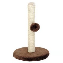 원목 캣 타워 워커 캣폴 Sisal 밧줄 고양이 긁는 도구 포스트 트리 콘도 벽 가구 장난감 소파 나무 애완 동물 제품 물건 등산, [03] Brown